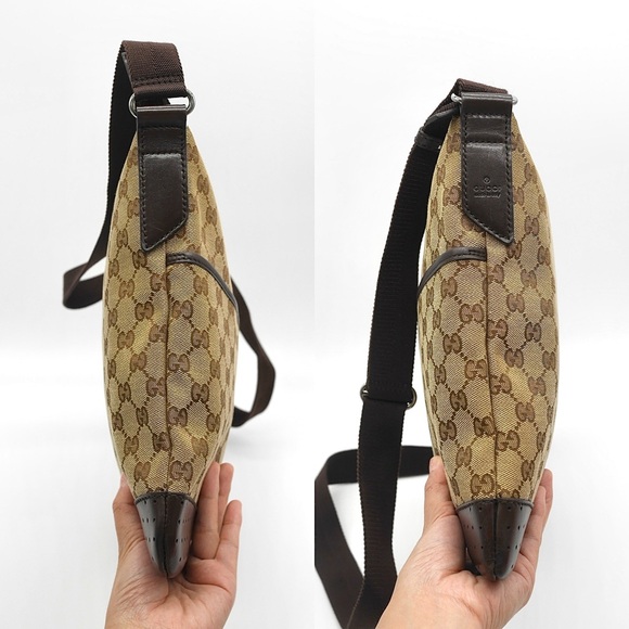 🍓GUCCI GG Canvas Messenger Bag - Picture 13 of 14